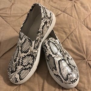 Women’s Animal Print slip on sneakers
